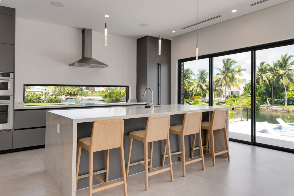 Modern Luxury Kitchen – Crystal Harbour, Cayman Islands
